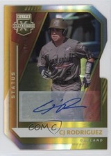 2021 Panini Elite Extra Edition 2/10 CJ Rodriguez #158 Auto 0nr3
