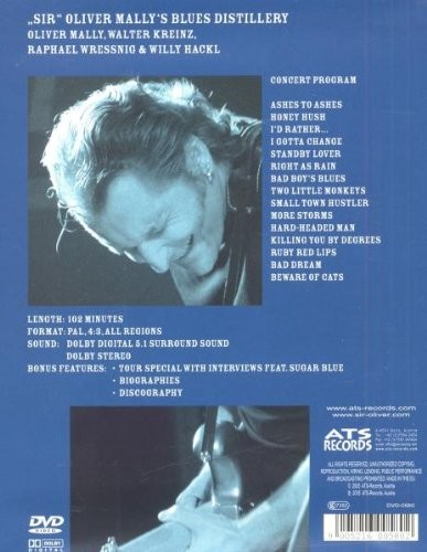 Oliver Mally - Live At Spinnerei (DVD) Mally,"Sir" Oliver
