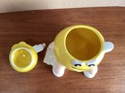 Very rare, Vintage 1999 NUTS YELLOW M&M Candy Ceramic Cookie Jar. NIB — photo 5