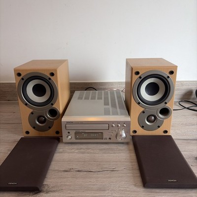 Denon UD-M30 CD-Receiver AM/FM HiFi mit Denon MISSON LAUTSPRECHER - vollständig getestet
