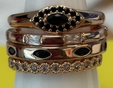 Bomb Party Delicate 2025, “Too Much?That’s The Point!”, Black Onyx on RG, Sz 8