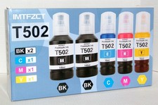 Replacement for Epson 502 Ink Refill Bottles 5 pack
