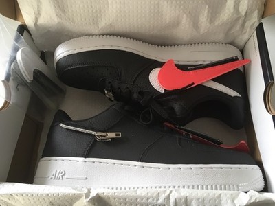 Nike Air Force 1 '07 Prm Silver Swoosh Men's Size 9 CW6558 001