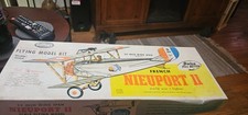 Guillows, "Nieuport 11" Vintage Balsa Airplane Kit 24" NOT SEALED BUT COMPLETE
