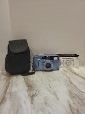 Polaroid PZ2001 Power Zoom Vintage Working 35mm Film Camera With Case.
