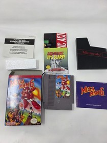 Mega Man 6 Nintendo NES MINT CIB Complete W/ Poster Tested Working Authentic