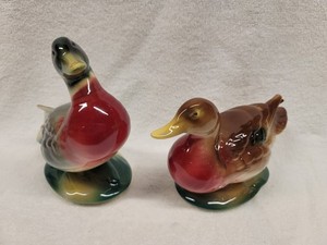 5 3/4" & 4 1/8" BABY "A.D. PRIOLO" MALLARDS (RARE)BY ROYAL COPLEY, ROYAL WINDSOR