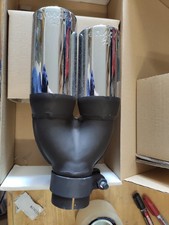 Remus 0500 04 Endrohr 2x 76 mm gerade Chrom für BMW 3er E92 330 xd 170 kW