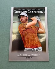 2021 Upper Deck Goodwin Champions Matthew Wolff Chrome #31