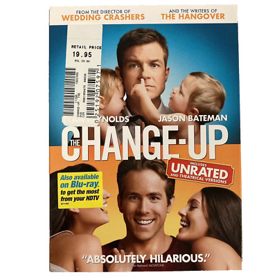 The Change-Up (DVD, 2011) New- Jason Bateman, Ryan Reynolds￼