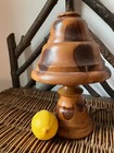 rare vintage Brazilian Butterfly Wood lamp — photo 5
