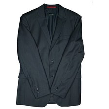 Benvenuto men's jacket sport coat pants blazer suit business classy size 102 dark blue