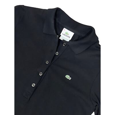 lacoste black dress shirt Lacoste Men's Slim Fit Stretch Button Down Shirt - 15