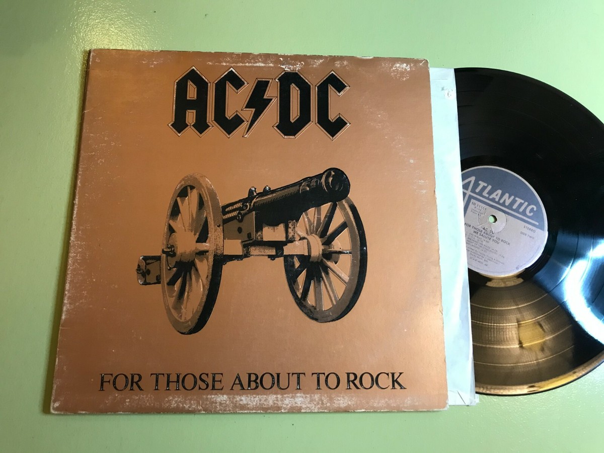For Those About to Rock (We Salute You) Vinyl LP 1981 XSD-11111 ac