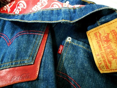 levis coca cola jeans