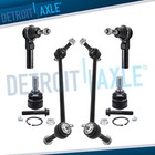 6pc Front Suspension Ball Joint Tie Rod Sway Bar Kit for 2005- 2009 2010 Mustang