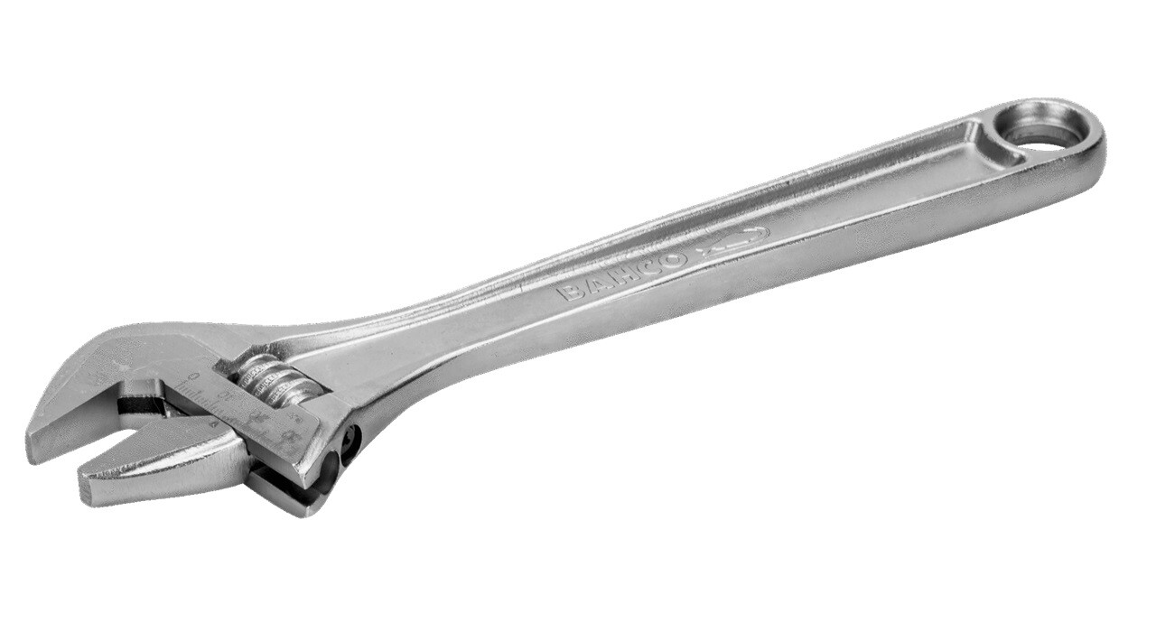 Bahco 8069C Chrome Adjustable Wrench 100Mm (4In) - Image 2