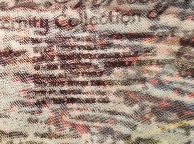 Blusa Top Camisa LOL Vintage Mujer Talla XXL 2XL 2X Grande Multicolor Floral Foto 4 de 4