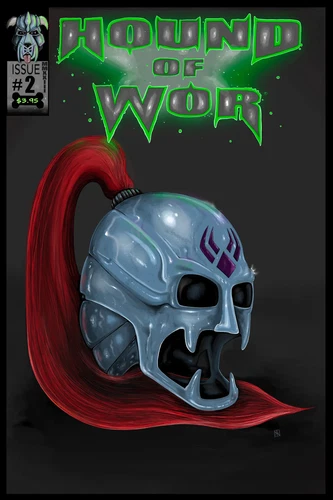 HOUND of WOR #2 Sci-Fi Comic Book Girl Fiction Fantasy Alien World INDIE Horror
