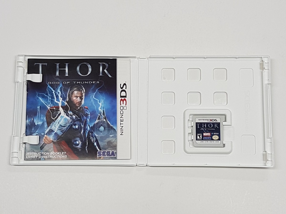 Thor: God Of Thunder Nintendo DS Complete CIB Authentic
