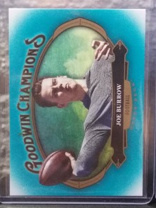 Shop Sale Online Joe Burrow Lsu Tigets Goodwin Champions Teal Blue Rookies Sp Ssp X2 Hot Factory Cheap Shop Online Theviewsamui Com