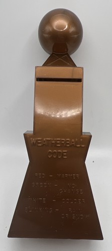 Northwestern Bank Weatherball Codice Plastica Pubblicità Premium Minneapolis MN - Foto 3 di 10
