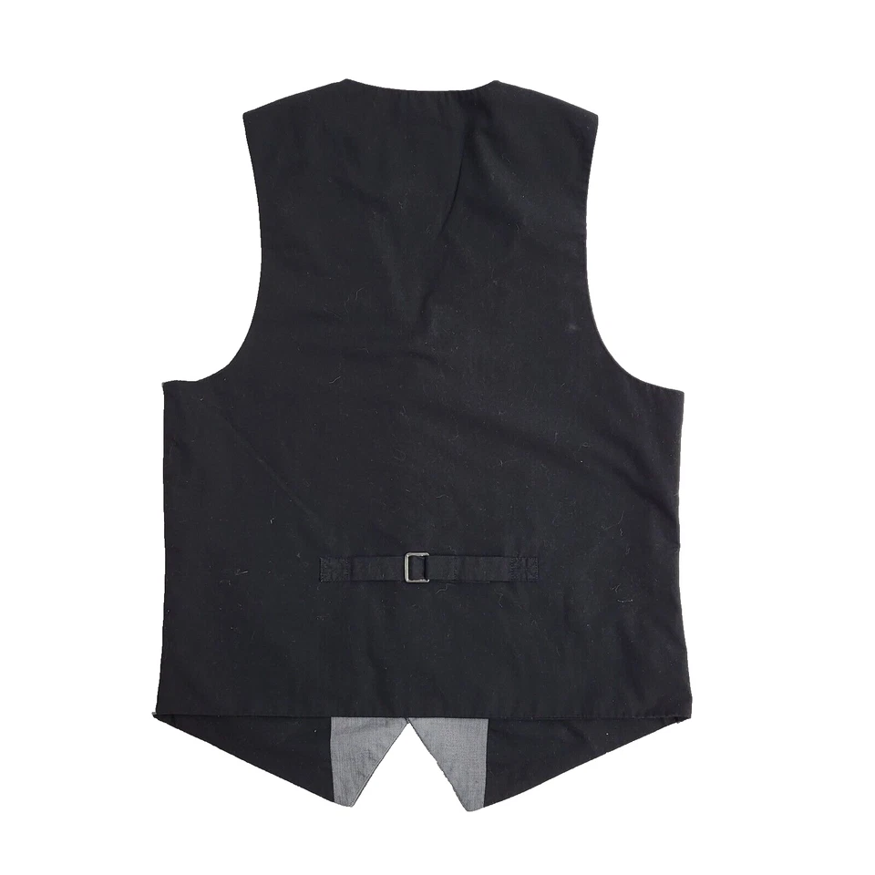 L'Art Grey 2 Pocket Smart Formal Waistcoat Men's S 36'' - Image 3 of 4