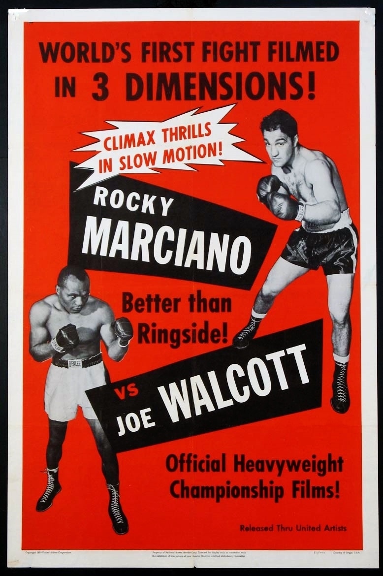 ROCKY MARCIANO VS JERSEY JOE WALCOTT FIGHT POSTER 8X10 PORTRAIT eBay
