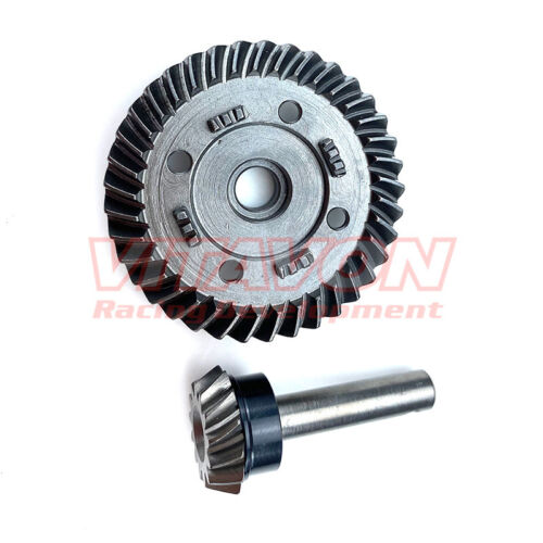 VITAVON HD Steel Rear Diff Spiral Cut Ring&Pinion Gear For Traxxas MAXX 1/10 - Picture 4 of 7