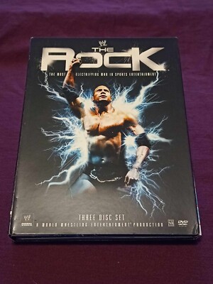 WWE - The Rock - The Most Electrifying Man In Sports Entertainment - 3DVD Set