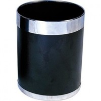 Waste Paper Bins With Silver Rim. Shipping Included Waste Paper Bins With Silver Rim. Shipping Included