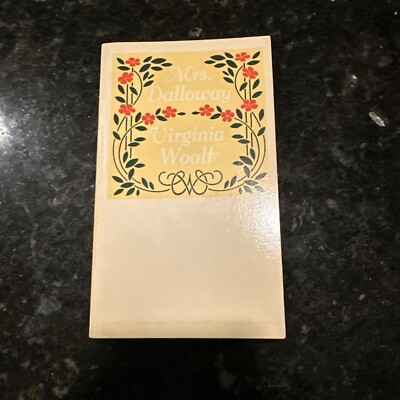 Mrs. Dalloway by Virginia Woolf 1953 Vintage Paperback Book Harvest  Vtg Read