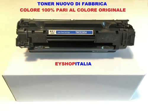 TONER PER STAMPANTE LASERJET HP P1102, P1102 W, CARTUCCIA TIPO CE 285A 85A