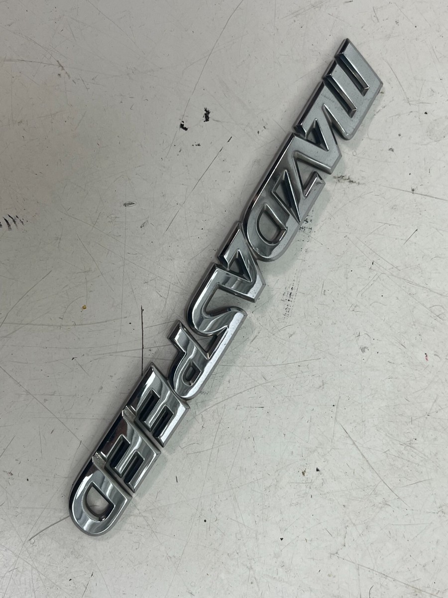 JPMALL LLCエンブレム-X3000iA X3500iA Z 3台 JDM Mazda3 AXELA BK BK3P Mazdaspeed Emblem oem | eBay