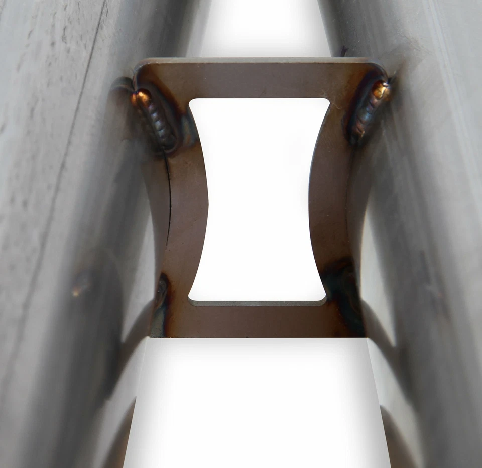 Escape trasero Hooker Blackheart eje 97-04 Chevrolet Corvette C5 5,7 L - 70401344- Foto 3 de 4