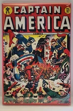 Captain America #37 MAGNET 2"x3" Refrigerator Locker Comic Book