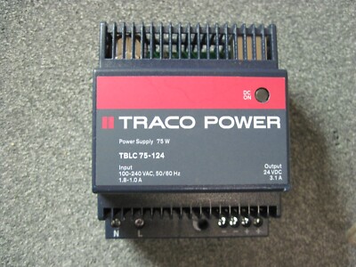 TBLC 75-124  TRACO POWER AC/DC POWER SUPPLY