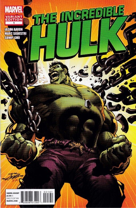 INCREDIBLE HULK (2011) #1 - 1:25 Adams Variant - Back Issue