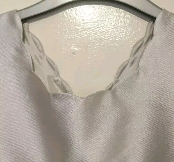 Monsoon Storm Wisconsin Silver Dress Age 15 Bnwt Bridesmaid Prom Party 170 Cm - Image 3 of 4