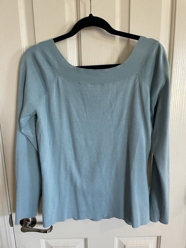 Ann Taylor Loft wide neck long sleeve sweater top size XL - Picture 5 of 9