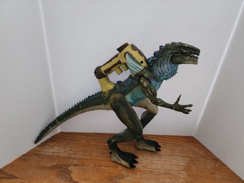TOHO TOY BIZ GODZILLA ANIMATED DINOSAUR 14" x 21" 1998 (WORKING) - Picture 3 of 5