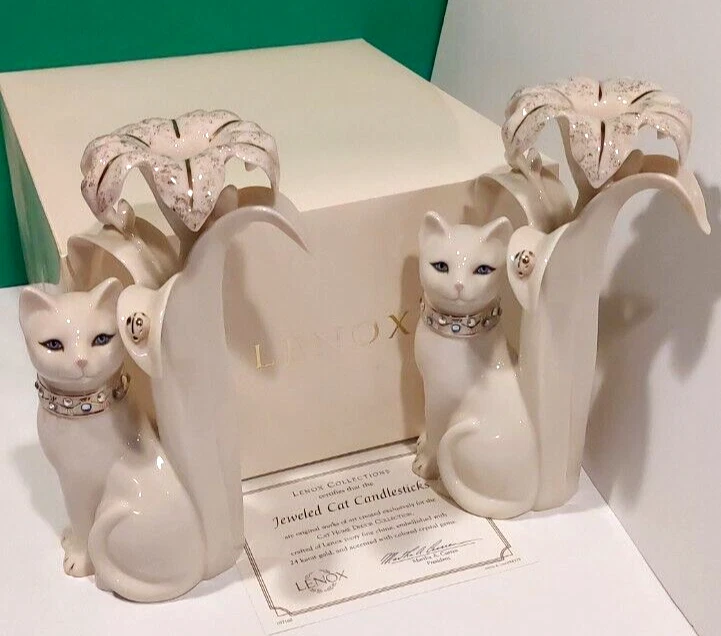 Lenox Collectible Cat Figurines for sale | eBay