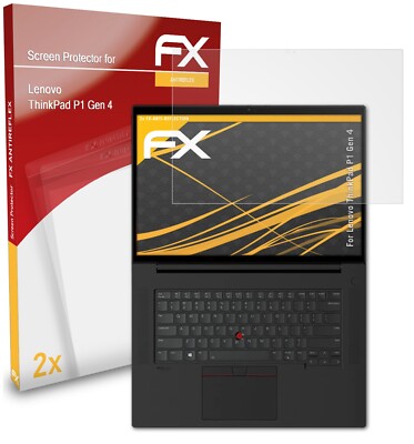 AtFoliX 2x Films Protecteurs Pour écran Lenovo ThinkPad P16 – Mat & Antichoc