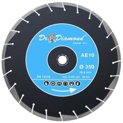 Diamanttrennscheibe Asphalt 10 mm Segment Diamantscheibe 350 mm