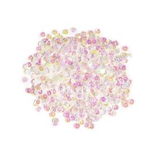 Crystal Sequins Crystal Iridescent Sequins - 5mm - 800 Pcs nmsqu40000864