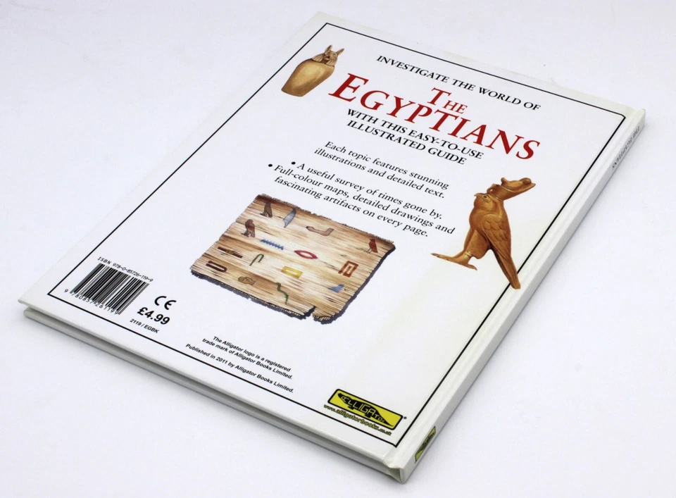 Egyptians Illustrated Hardback Guide History Learning Educational Reading Book - Image 2 of 4