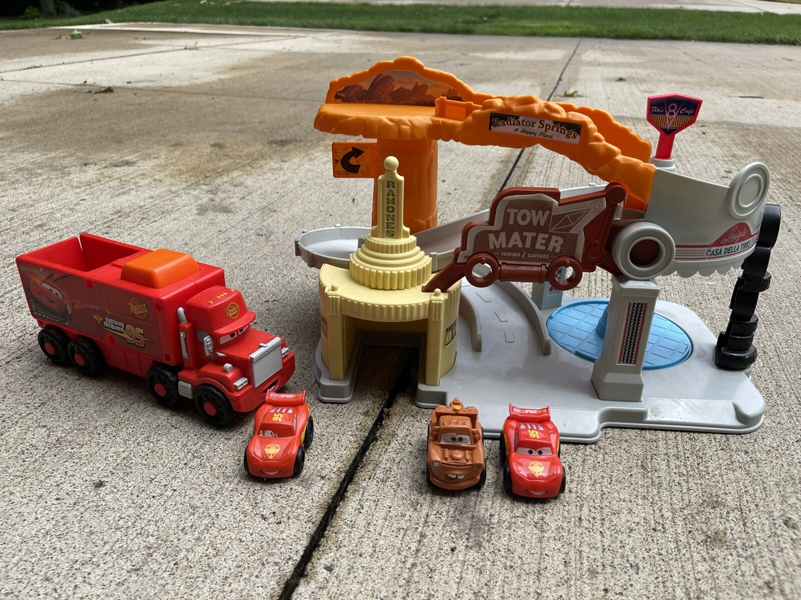 Disney Cars Radiator Springs Background