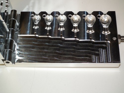 Saltwater Asprinhead Jig mold 1-3oz 3407 CNC Aluminum Cobia - Picture 2 of 7
