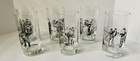 Vintage Kodak Centennial Glass Tumblers set of 6 (1 with Defect) Memorabilia