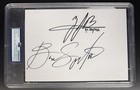 Bruce Springsteen & Zach Bryan Signed Autograph PSA/DNA Slab Rare Dual Cut A